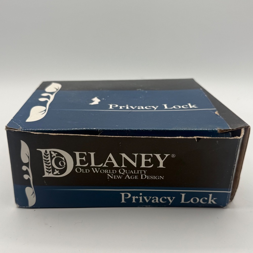 Delaney Privacy Lock Home OS Tuscany Bronze New Logan Wave Lever BP502T-LO-US12P